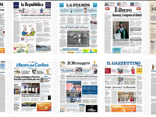 i quotidiani italiani e l'ufficio stampa giusto per raggiungerli