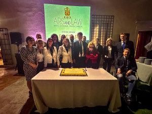 La festa per i 135 anni dello studio legale Ederle, uno dei più longevi d’Italia, alla presenza di tutto il team legale.