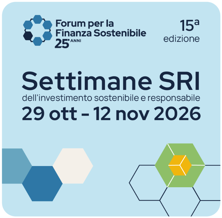 dal 29 ottobre le Settimane dell'investimento sostenibile e responsabile 2026
