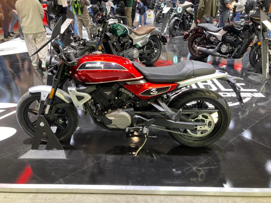 La MOrini Treemmezzo presentata al salone delle 2 ruote eicma 2025
